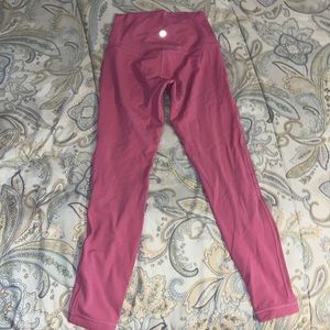 Pink Lululemon Leggings!